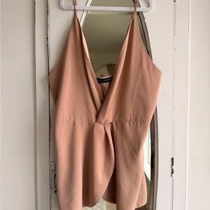 Chic Nude Sleeveless Camisole